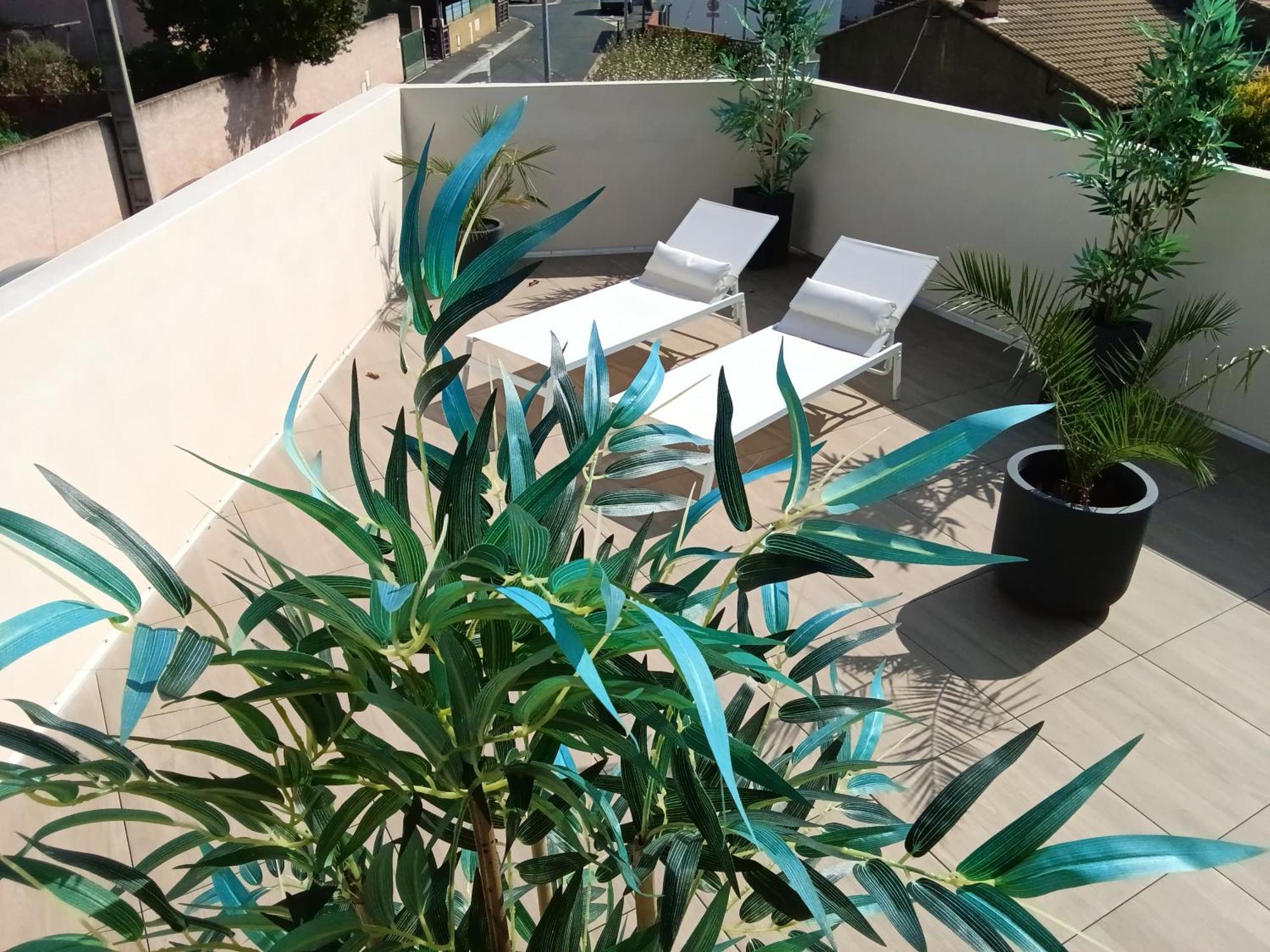 36 2 L'Air Marin Maison Duplex Grande Terrasse Narbonne Extérieur photo